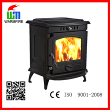 WM702B with Bolier, CE Best wood burning fireplace insert/freestanding